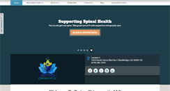 Desktop Screenshot of ewingchiropractic.com